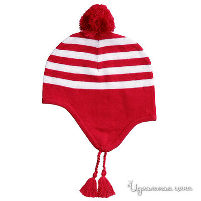 Шапка Angel Dear, цвет цвет красный / белый