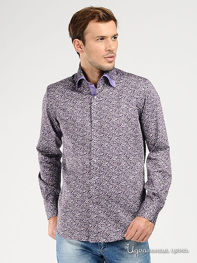 Рубашка Venturo, цвет цвет фиолетовый / белый