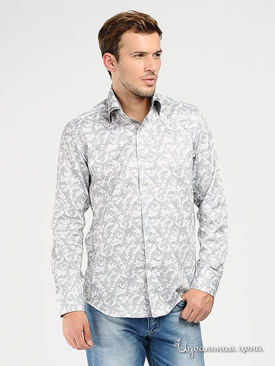 Рубашка Venturo, цвет цвет серый / белый