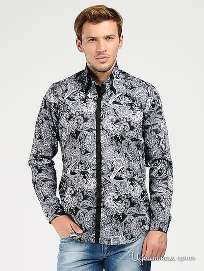 Рубашка Venturo, цвет цвет черный / белый