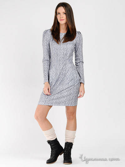 Платье Scapa, цвет цвет серый