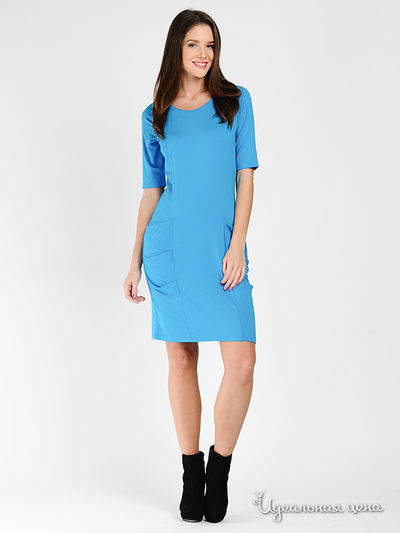 Платье Scapa, цвет цвет голубой