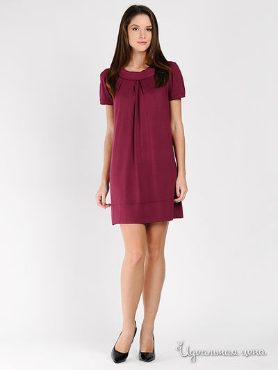 Платье Scapa, цвет цвет бордовый