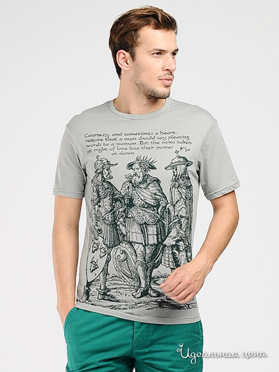 Футболка Jasst, цвет цвет серый