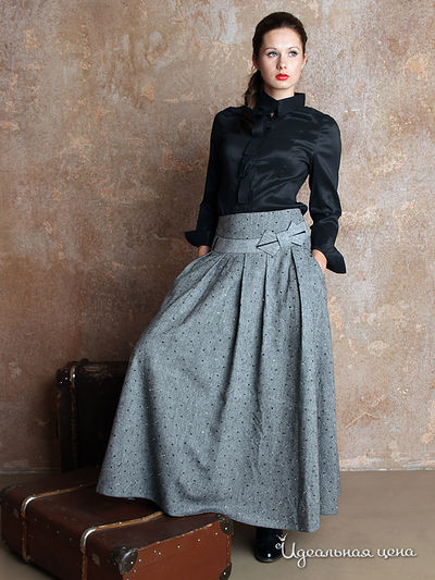 Юбка Kristina, цвет цвет серый