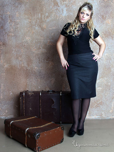 Юбка Kristina, цвет цвет черный