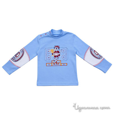 Лонгслив Апрель, цвет цвет голубой