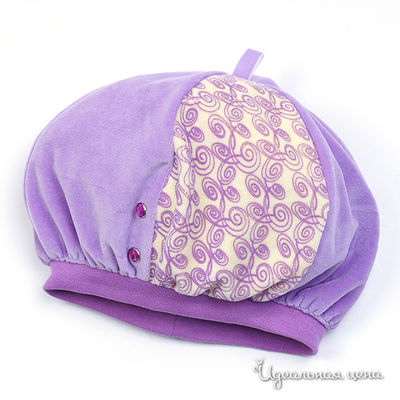 Берет Апрель, цвет цвет сиреневый