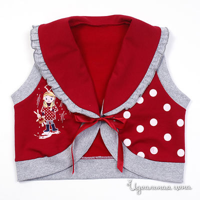 Жилет Апрель, цвет цвет красный