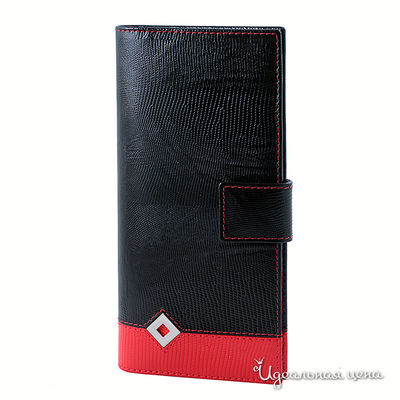 Портмоне Dimanche, цвет цвет черный / красный