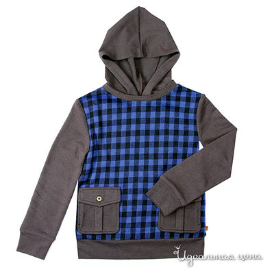 Толстовка Fore!!Axel&Hudson, цвет цвет серый / синий