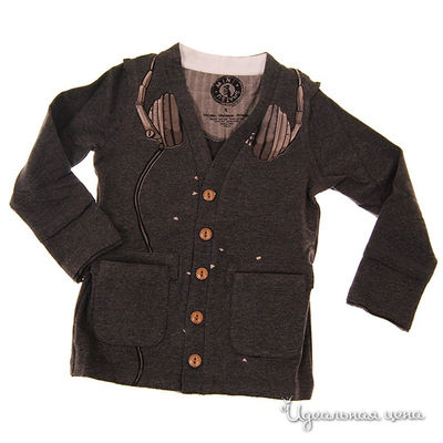 Кардиган Mini Shatsu, цвет цвет темно-серый