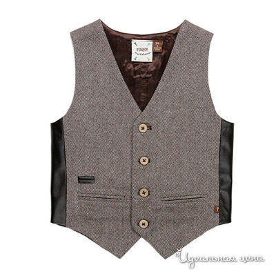 Жилет Fore!!Axel&Hudson, цвет цвет серо-коричневый