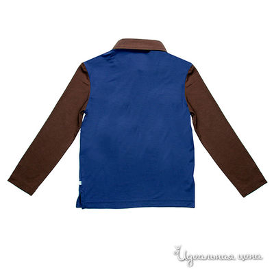 Рубашка-поло Fore!!Axel&amp;Hudson для мальчика, цвет синий / коричневый