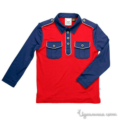 Рубашка-поло Fore!!Axel&Hudson, цвет цвет красный / синий