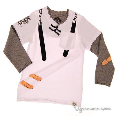 Лонгслив Mini Shatsu, цвет цвет белый