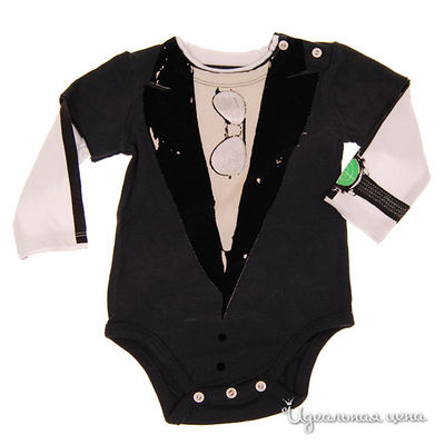 Боди Mini Shatsu, цвет цвет темно-серый