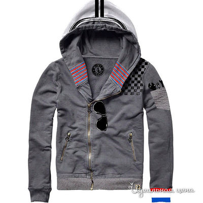 Олимпийка Mini Shatsu, цвет цвет серый