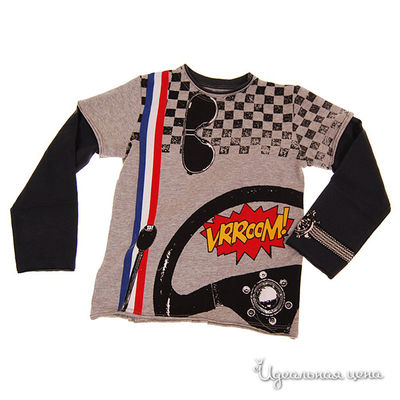 Лонгслив Mini Shatsu, цвет цвет серый