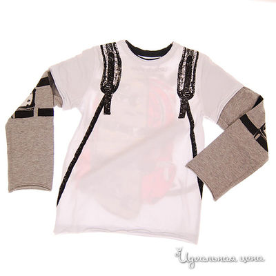 Лонгслив Mini Shatsu, цвет цвет белый