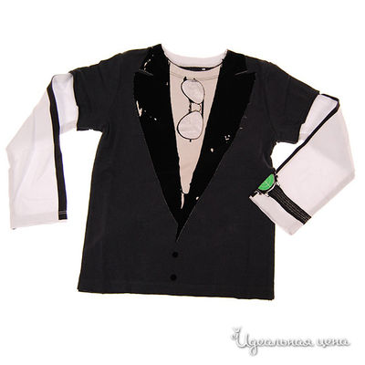 Лонгслив Mini Shatsu, цвет цвет темно-серый