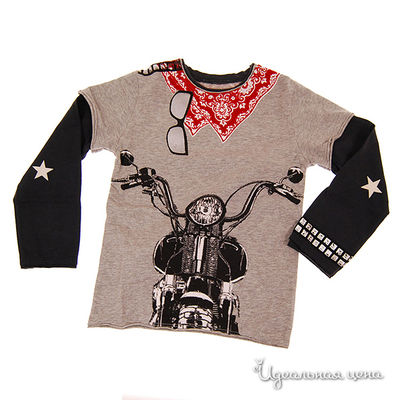 Лонгслив Mini Shatsu, цвет цвет серый