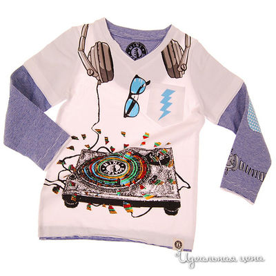 Лонгслив Mini Shatsu, цвет цвет молочный