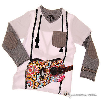 Лонгслив Mini Shatsu, цвет цвет белый