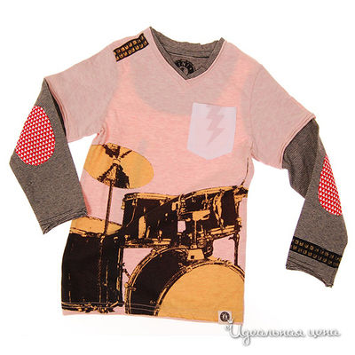 Лонгслив Mini Shatsu, цвет цвет розовый