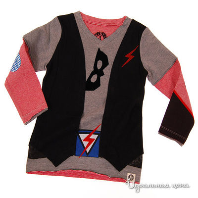 Лонгслив Mini Shatsu, цвет цвет мультиколор