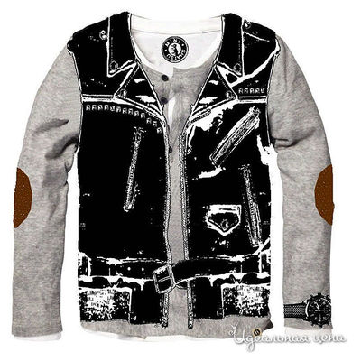 Лонгслив Mini Shatsu, цвет цвет серый / черный