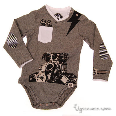 Боди Mini Shatsu, цвет цвет коричневый