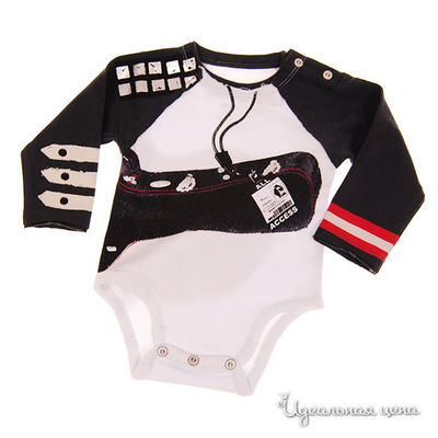 Боди Mini Shatsu, цвет цвет белый / черный