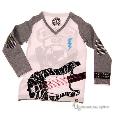 Лонгслив Mini Shatsu, цвет цвет розовый / серый