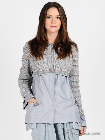 Куртка Веретено, цвет цвет голубой