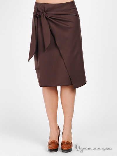 Юбка Веретено, цвет цвет какао