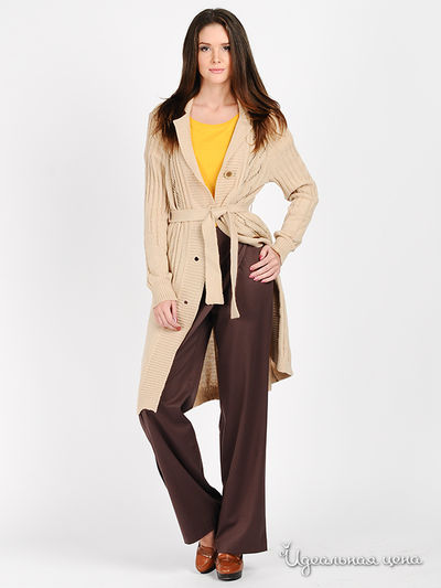 Кардиган Веретено, цвет цвет бежевый