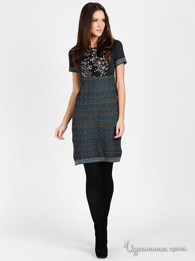 Платье Веретено, цвет цвет темно-серый