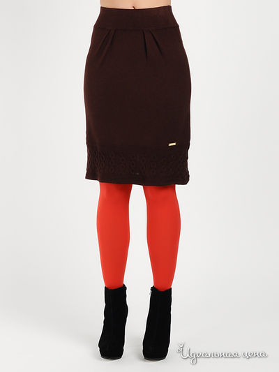 Юбка Amelie, цвет цвет коричневый