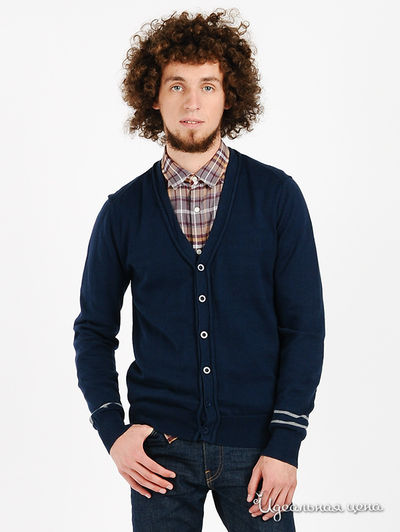 Кардиган TABU, цвет цвет синий