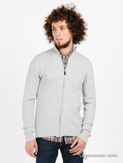 Кардиган TABU, цвет цвет светло-серый