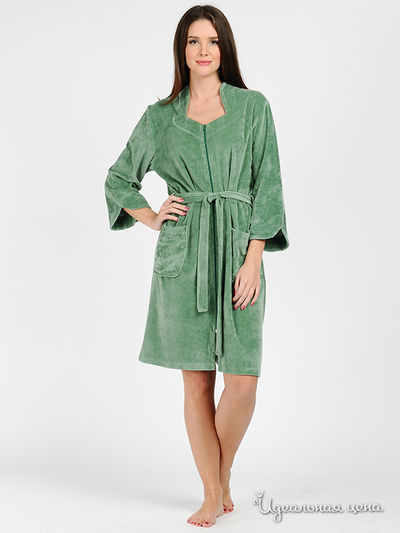 Халат EVAteks, цвет цвет оливковый