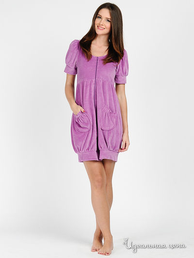 Халат EVAteks, цвет цвет сиреневый