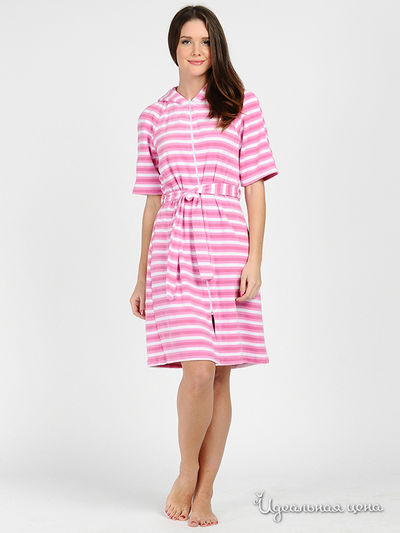 Халат EVAteks, цвет цвет розовый