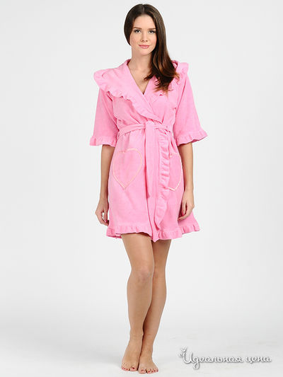 Халат EVAteks, цвет цвет розовый
