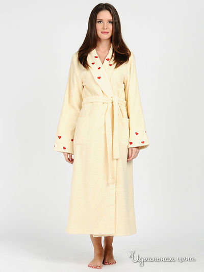 Халат EVAteks, цвет цвет кремовый