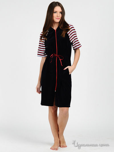 Халат EVAteks, цвет цвет индиго