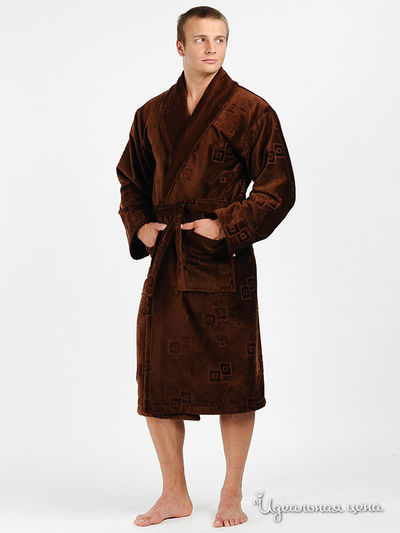 Халат POLENS, цвет цвет коричневый