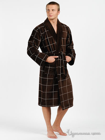 Халат POLENS, цвет цвет коричневый