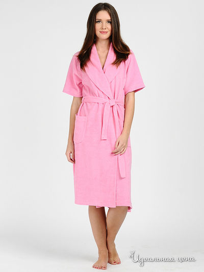 Халат EVAteks, цвет цвет розовый